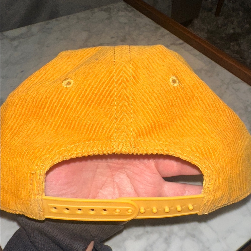 Polaroid Mad Engine Golden Corduroy Cap with Patch - Picture 4 of 8